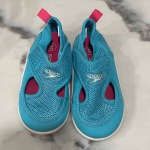 Speedo Kids Water Shoes - Blue and Pink